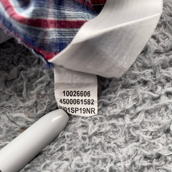 Ariat Shirt Womens 3XL Red Plaid Western Pearl Snap Long Sleeve Cotton Rodeo - Picture 9 of 10